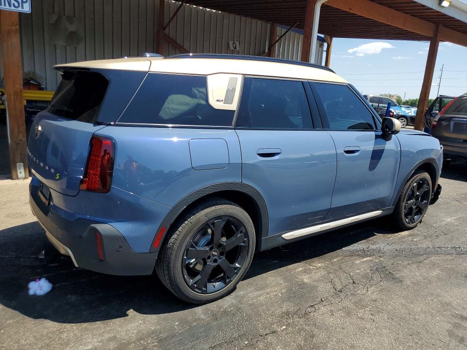 2025 Mini Countryman VIN WMZ53GA01S7S70711 COPART salvage auction — FRONT END, Co - Salvage Title, sold $18,100 on 2026-09-03 (photo 3)