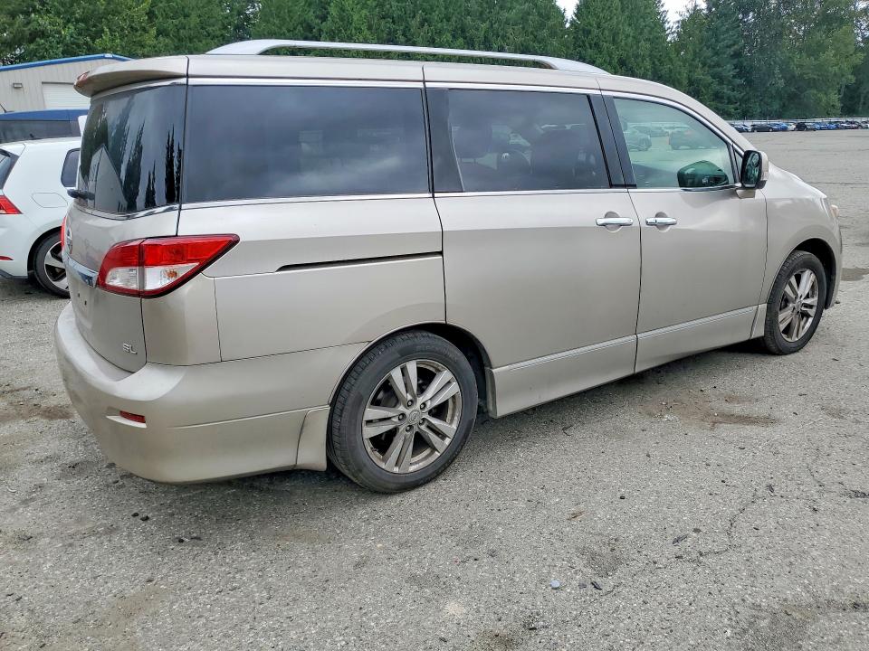 2011 Nissan Quest VIN JN8AE2KP1B9007702 COPART salvage auction — MINOR DENT/SCRATCHES, Wa - Vehicle Cert Of Ownership-Titl, sold $275 on 2026-07-27 (photo 3)