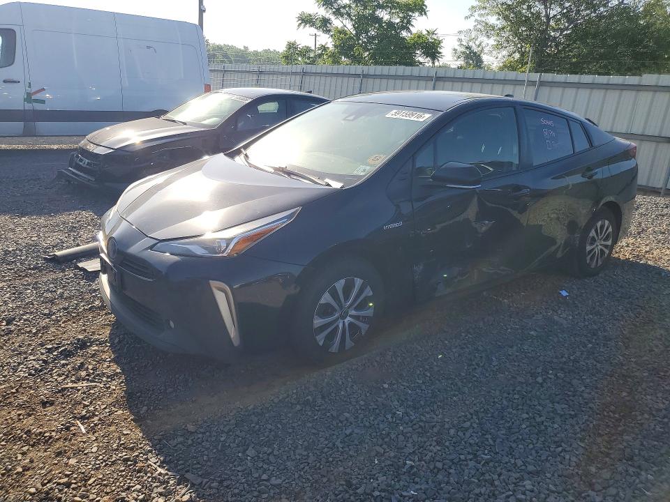 2021 Toyota VIN JTDL9MFU6M3026899 COPART salvage auction — SIDE, NJ - CERT OF TITLE-SALVAGE, sold $375 on 2026-07-24 (photo 1)