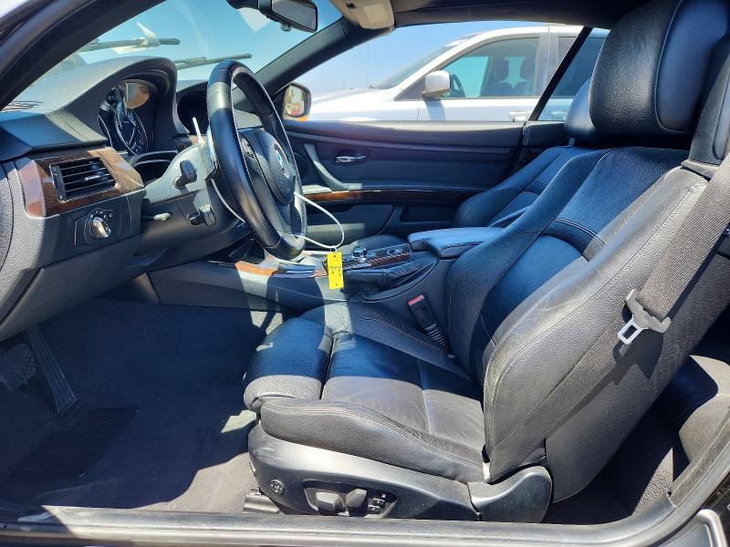 2011 BMW 3 series VIN WBADX7C59BE743286 COPART salvage auction — FRONT END, CA - SALVAGE CERTIFICATE, sold $2,850 on 2026-07-17 (photo 7)