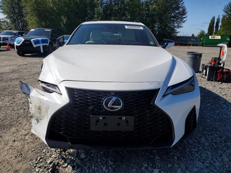 2024 Lexus Is VIN JTHGZ1E22R5033925 COPART salvage auction — FRONT END, WA - BILL OF SALE, sold $6,100 on 2026-07-27 (photo 5)