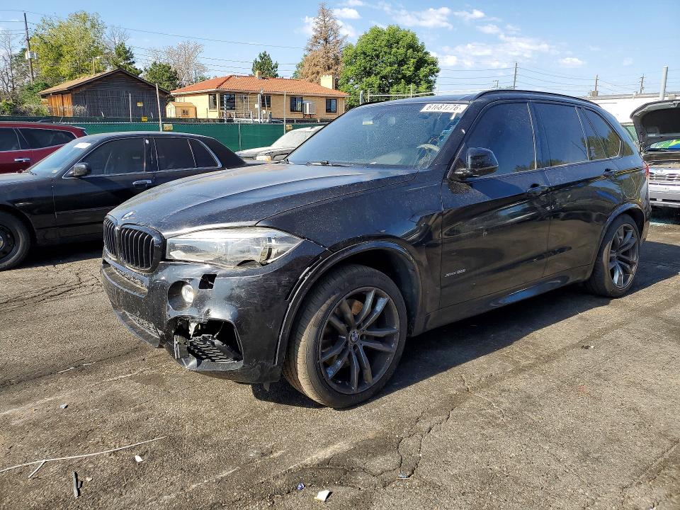 2014 BMW X5 VIN 5UXKR6C5XE0J73569 COPART salvage auction — FRONT END, Co - Dis/Dlr/Exp Only Clean Title (P), sold $5,200 on 2026-07-28 (photo 1)