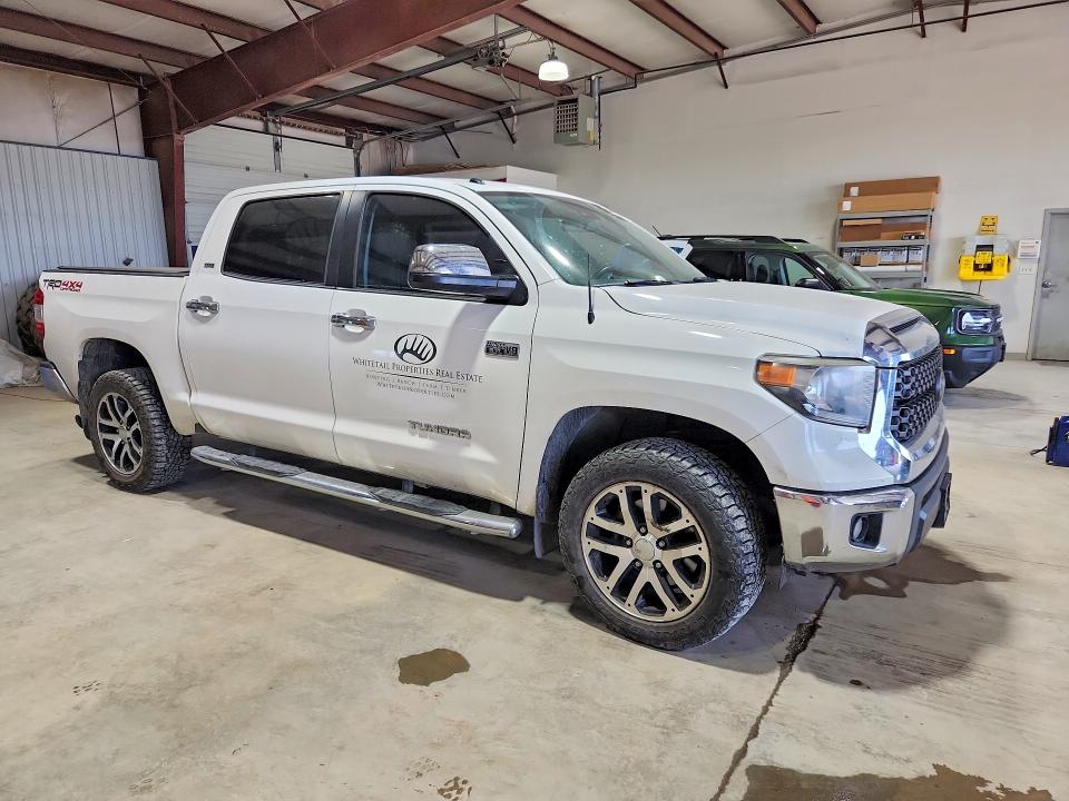 2018 Toyota Tundra VIN 5TFDW5F13JX703727 COPART salvage auction — REAR END, Pa - Certificate Of Salvage, sold $15,100 on 2026-07-24 (photo 4)