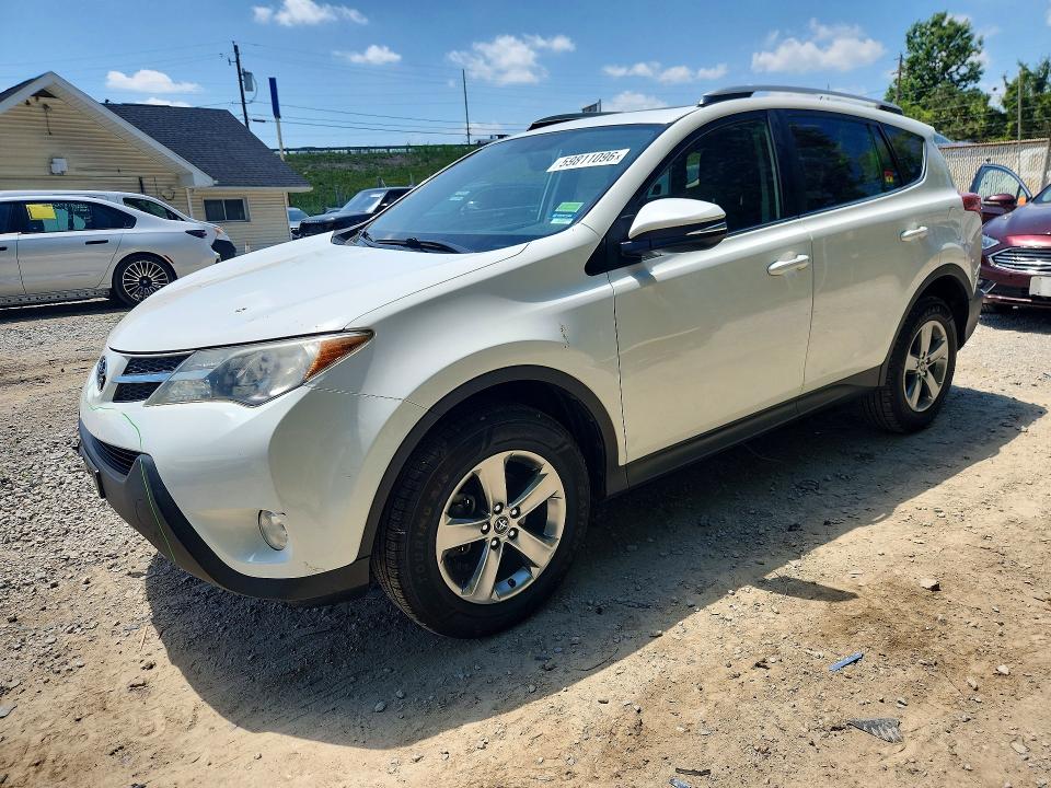 2015 Toyota Rav 4 VIN JTMRFREV8FD168128 COPART salvage auction — FRONT END, Oh - Cert Of Title-Salvage, sold $5,000 on 2026-07-15 (photo 1)