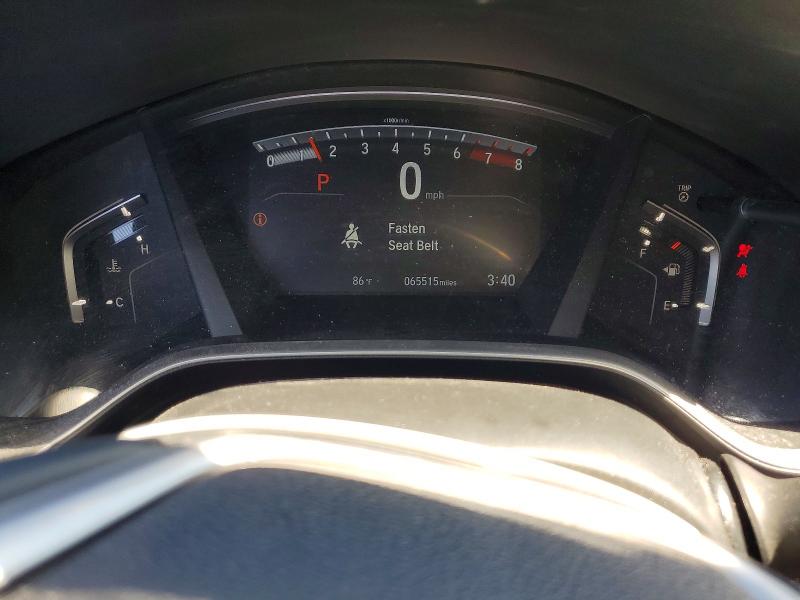 2019 Honda Cr-v VIN 7FARW1H89KE028507 COPART salvage auction — REAR END, Ca - Salvage Certificate, sold $8,100 on 2026-07-24 (photo 9)