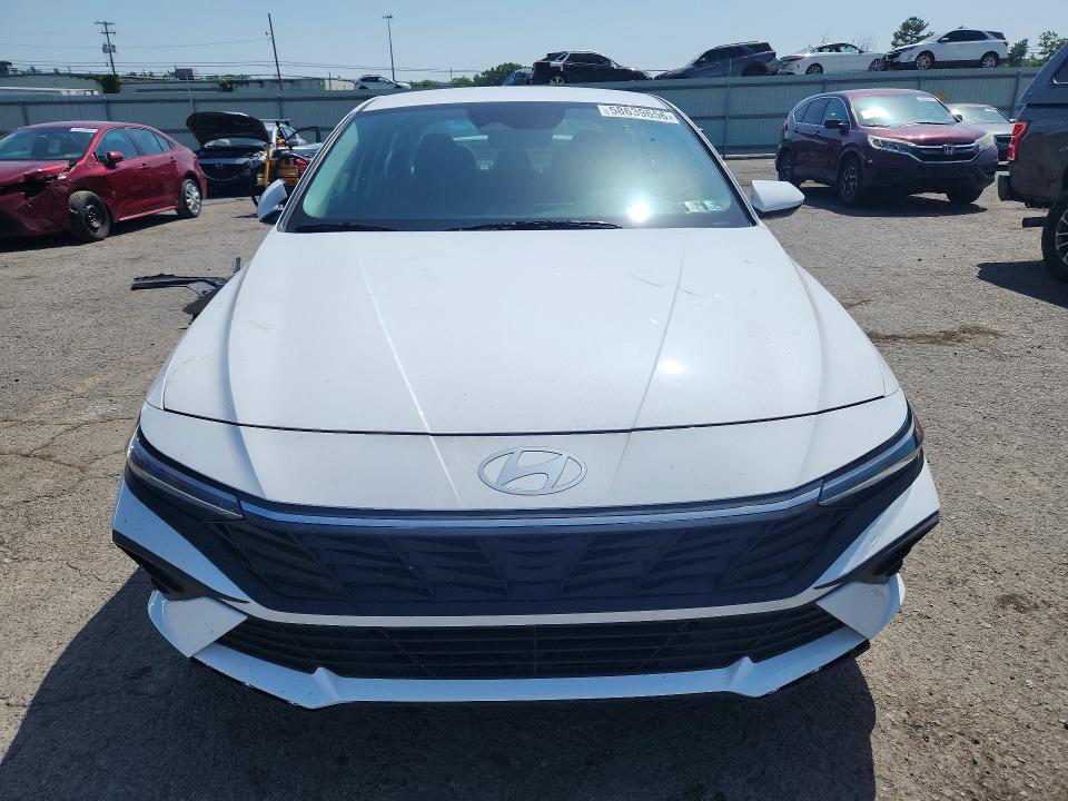 2024 Hyundai Elantra VIN KMHLM4DG5RU781051 COPART salvage auction — REAR END, Pa - Certificate Of Salvage, sold $5,600 on 2026-07-17 (photo 5)