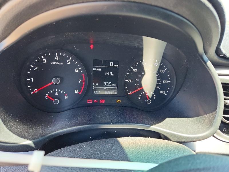 2019 Kia Rio VIN 3KPA24AB5KE206981 COPART salvage auction — FRONT END, Az - Cert Of Title - Salvage, sold $2,900 on 2026-07-10 (photo 9)