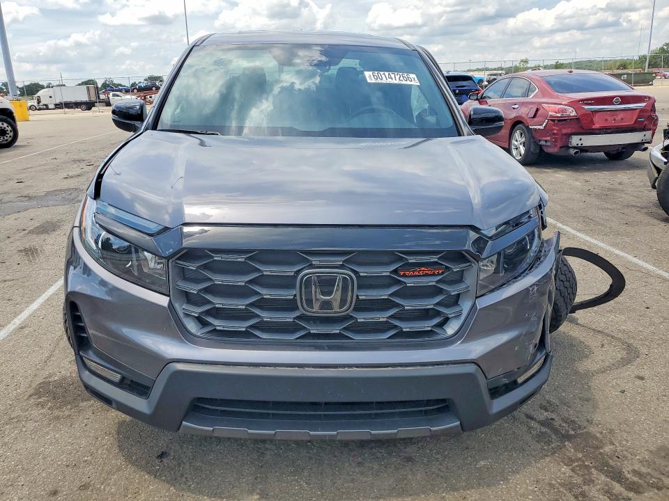 2025 Honda Ridgeline VIN 5FPYK3F6XSB010895 COPART salvage auction — SIDE, Oh - Cert Of Title-Salvage, sold $10,300 on 2026-08-19 (photo 5)