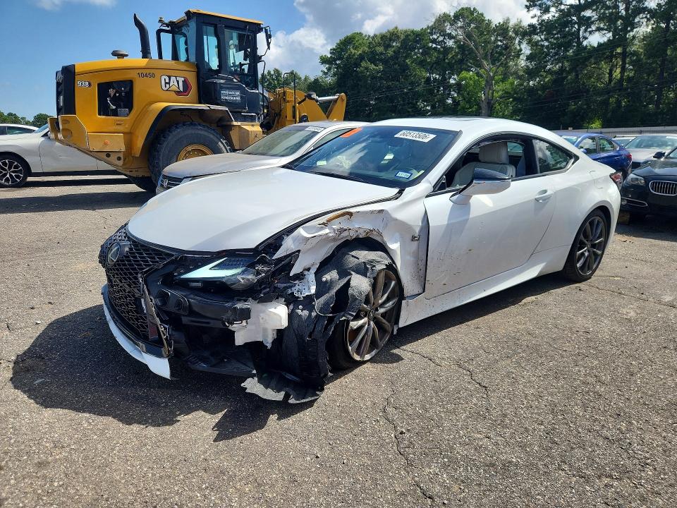 2022 Lexus Rc VIN JTHGZ5BC3N5025864 — COPART salvage auction photo