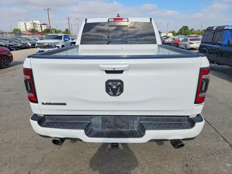2022 Ram 1500 VIN 1C6RREJM0NN464161 COPART salvage auction — REAR END, CA - SALVAGE CERTIFICATE, sold $17,700 on 2026-07-29 (photo 6)