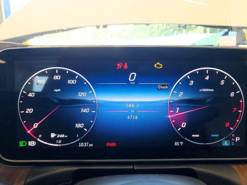2026 Mercedes-benz C-klasse VIN W1KAF4HB6TR313169 COPART salvage auction — FRONT END, MN - CERTIFICATE OF TITLE, sold $1,900 on 2026-07-30 (photo 9)
