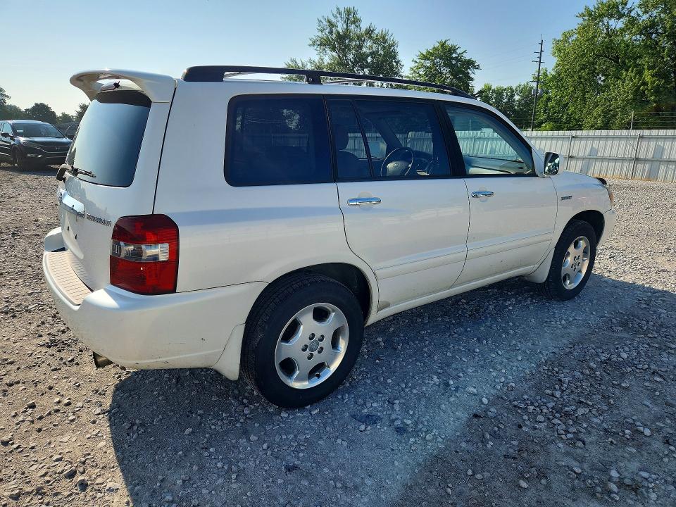 2006 Toyota Highlander VIN JTEEP21A760168386 COPART salvage auction — MECHANICAL, Oh - Certificate Of Title, sold $675 on 2026-07-31 (photo 3)