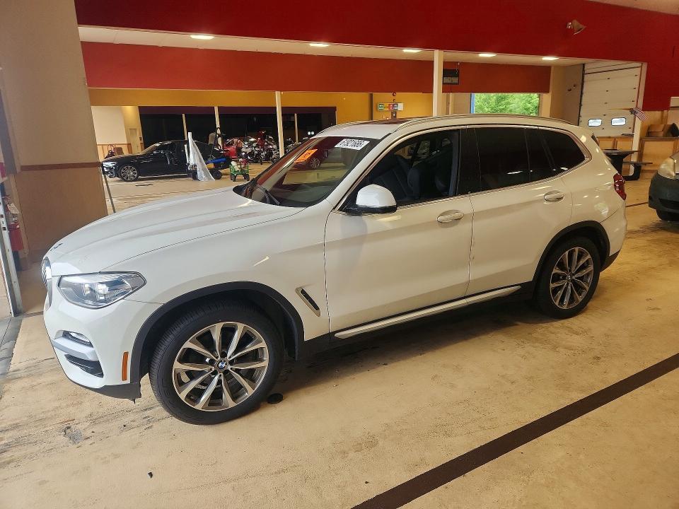 2019 BMW X3 VIN 5UXTR9C50KLP77535 COPART salvage auction — WATER/FLOOD, CT - CERT OF TITLE-SALVAGE, sold $6,000 on 2026-07-28 (photo 1)