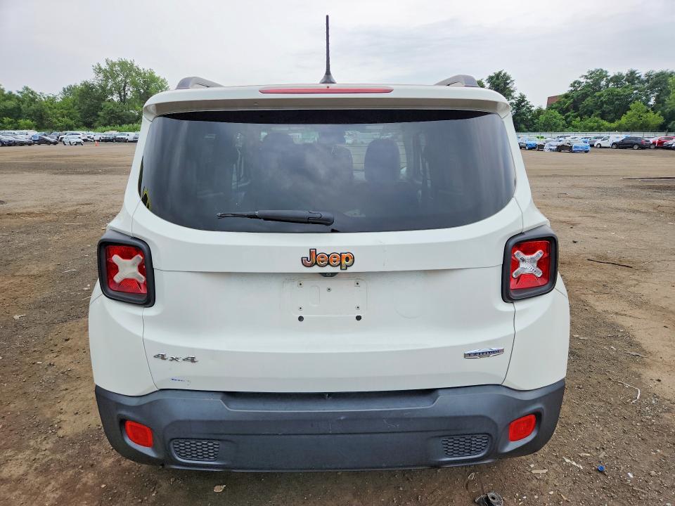2015 Jeep Renegade VIN ZACCJBBT5FPB40917 COPART salvage auction — FRONT END, Ct - Cert Of Title-Salvage, sold $700 on 2026-07-31 (photo 6)