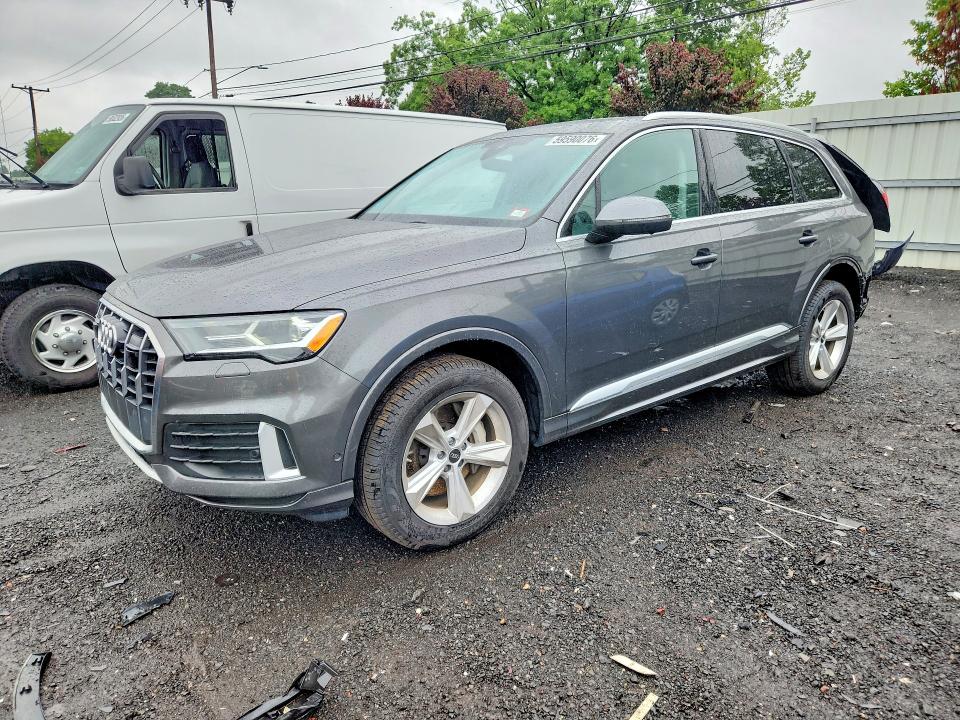 2023 Audi Q7 VIN WA1LCBF76PD009531 COPART salvage auction — REAR END, Ct - Cert Of Title-Salvage, sold $14,600 on 2026-07-17 (photo 1)