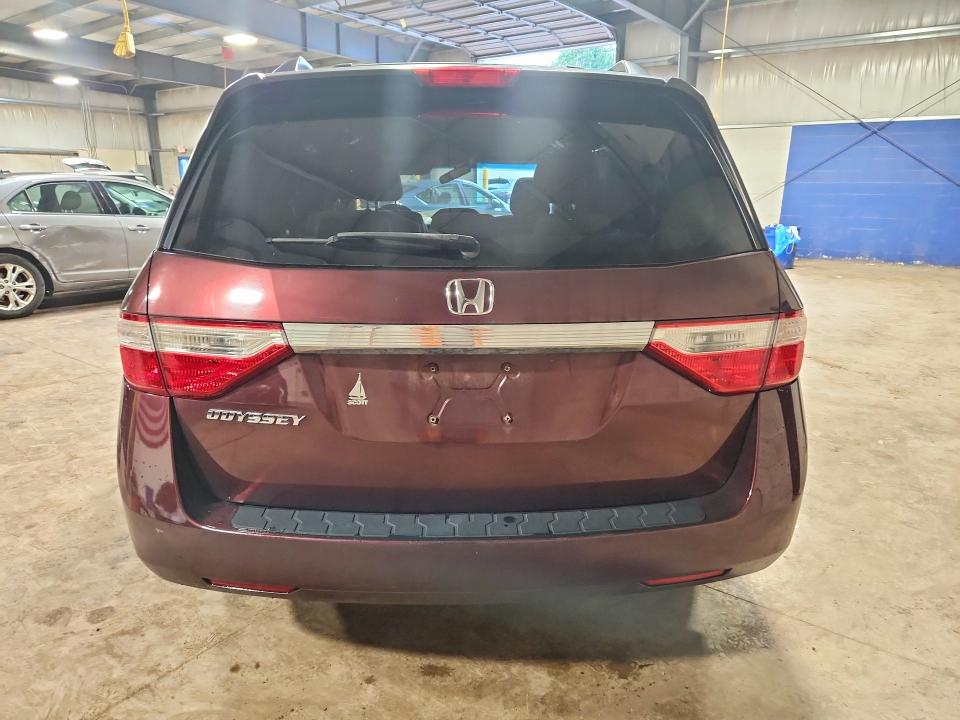 2012 Honda Odyssey VIN 5FNRL5H42CB120486 COPART salvage auction — FRONT END, Pa - Cert Of Salv-R=Reconstructed, sold $150 on 2026-07-20 (photo 6)