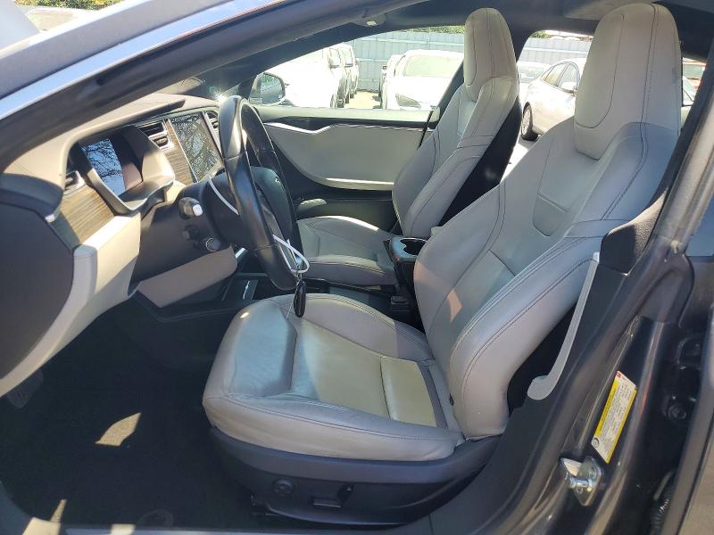 2016 Tesla Model s VIN 5YJSA1E2XGF153017 COPART salvage auction — FRONT END, CA - SALVAGE CERTIFICATE, sold $1,200 on 2026-07-21 (photo 7)