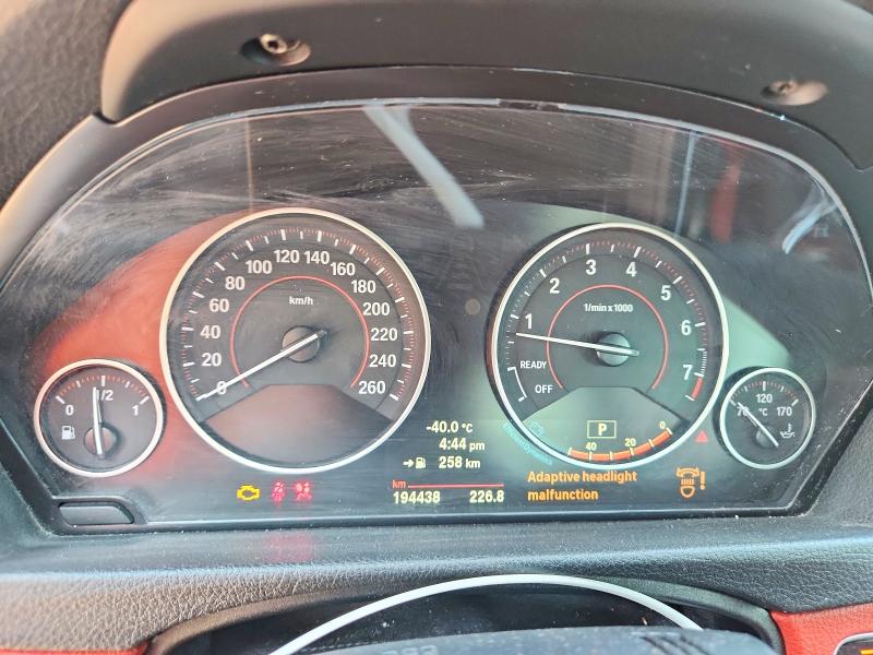 2014 BMW VIN WBA3V9C50EPR69187 COPART salvage auction — FRONT END, On - Permit Salvage, sold $1,300 on 2026-08-13 (photo 9)