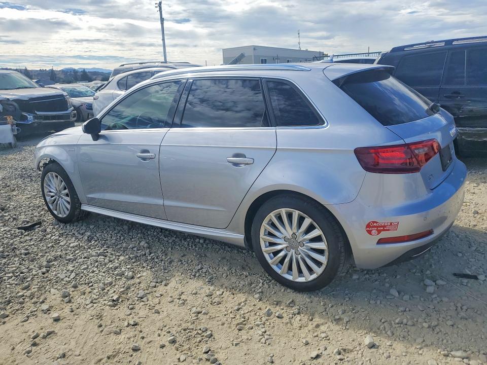 2016 Audi A3 VIN WAUTPBFF3GA107061 COPART salvage auction — FRONT END, CA - SALVAGE CERTIFICATE, sold $100 on 2026-07-28 (photo 2)