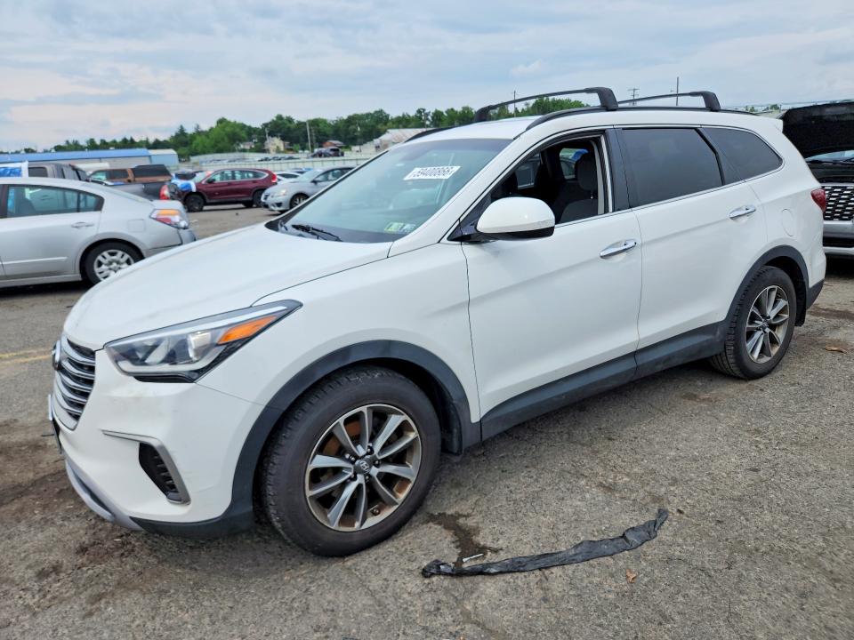 2017 Hyundai Santa fe VIN KM8SMDHF4HU228239 COPART salvage auction — NORMAL WEAR, PA - CERT OF TITLE, sold $3,100 on 2026-07-31 (photo 1)