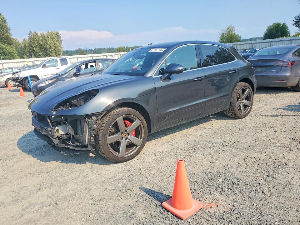 2017 Porsche Macan VIN WP1AF2A55HLB60912 COPART salvage auction — FRONT END, Wa - Bill Of Sale, sold $9,600 on 2026-07-20 (photo 1)