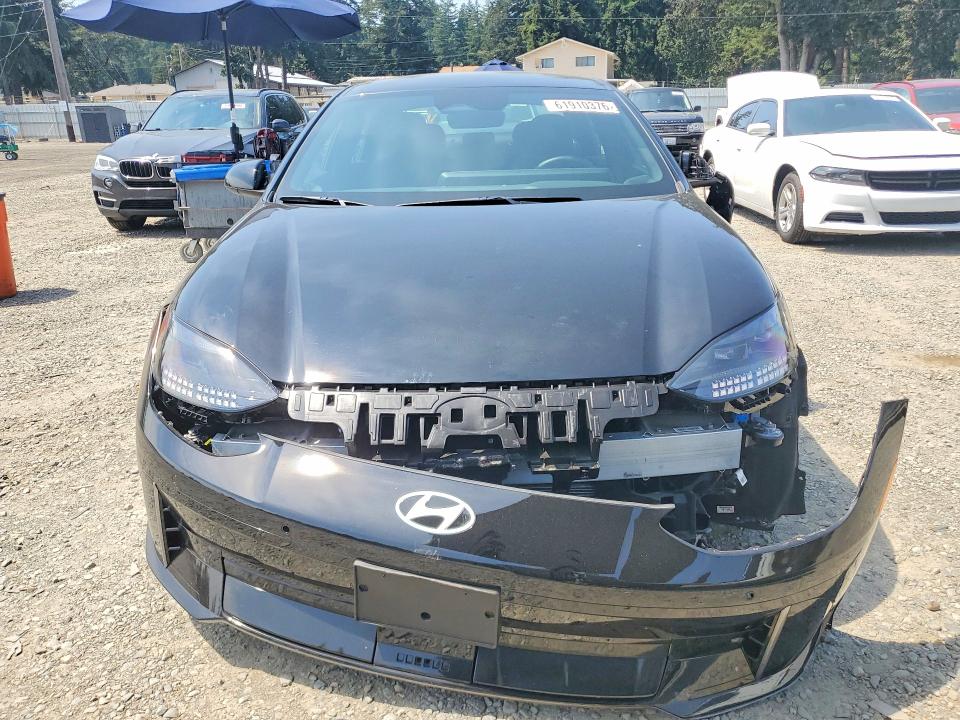 2025 Hyundai Ioniq 6 VIN KMHM24AC8SA098876 COPART salvage auction — REAR END, WA - BILL OF SALE, sold $9,900 on 2026-08-21 (photo 5)