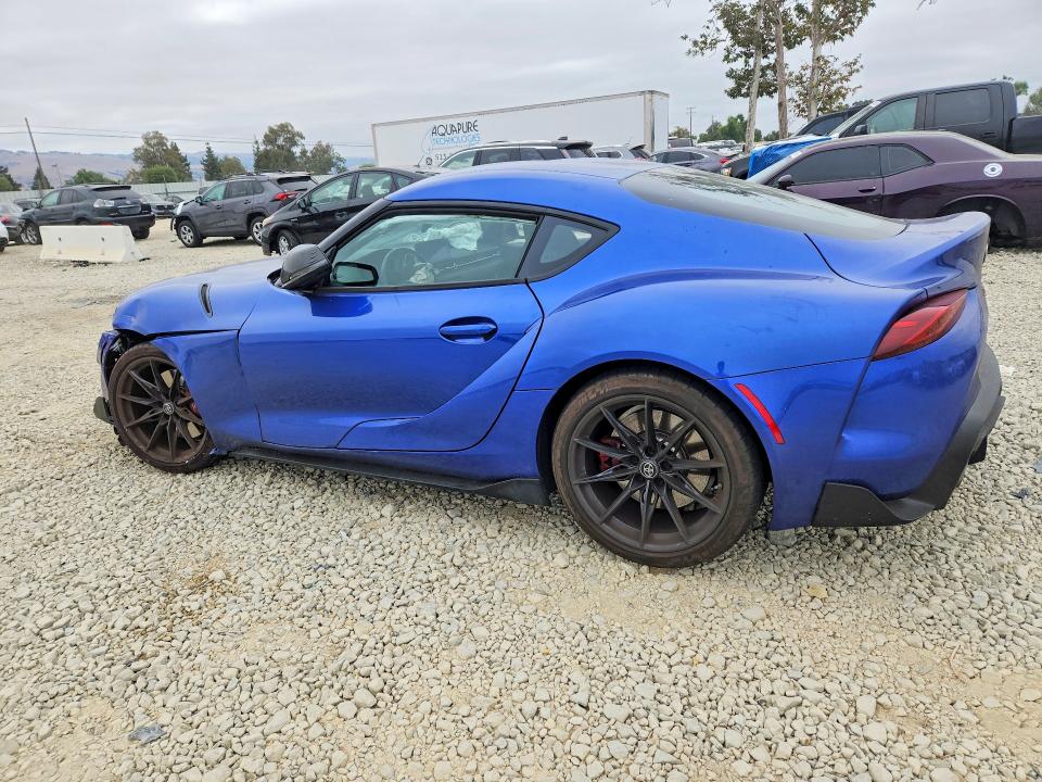2024 Toyota Supra VIN WZ1DB0G03RW066331 COPART salvage auction — FRONT END, Ca - Salvage Certificate, sold $7,700 on 2026-07-21 (photo 2)