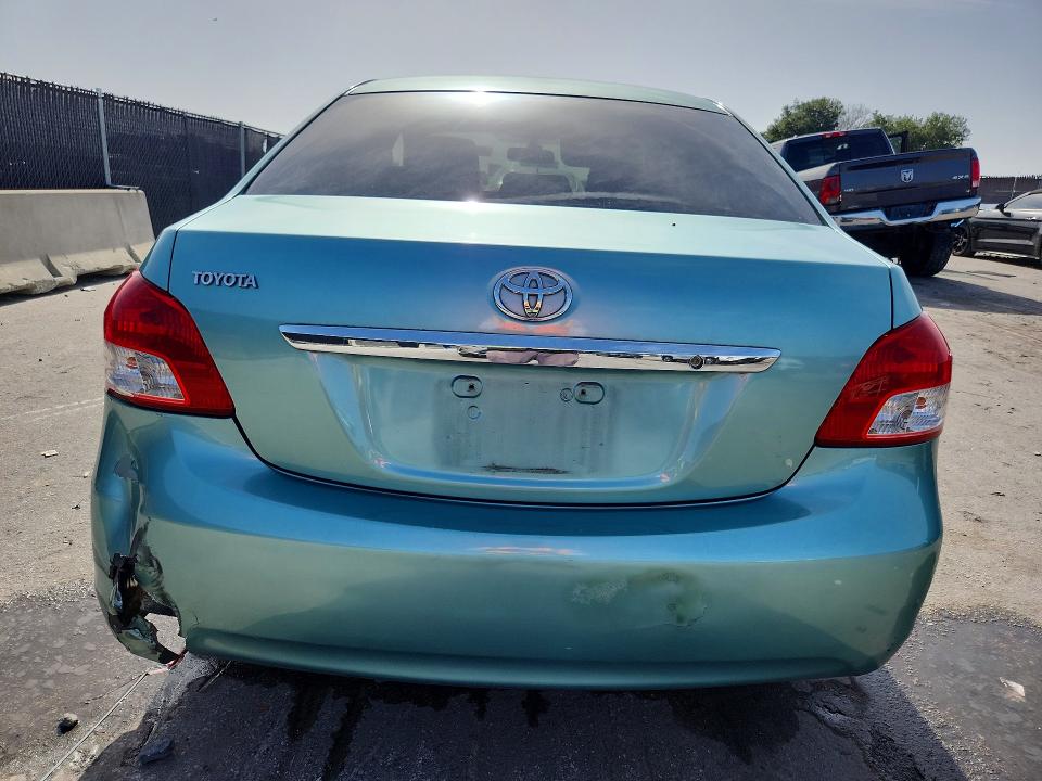 2007 Toyota Yaris VIN JTDBT923X71061193 COPART salvage auction — FRONT END, FL - CERT OF TITLE SLVG REBUILDABLE, sold $15 on 2026-07-23 (photo 6)