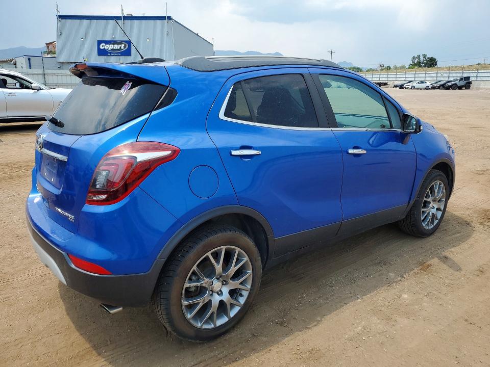 2017 Buick Encore VIN KL4CJ2SB1HB162248 COPART salvage auction — MINOR DENT/SCRATCHES, CO - DIS/DLR/EXP ONLY CLEAN TITLE, sold $1,400 on 2026-07-11 (photo 3)