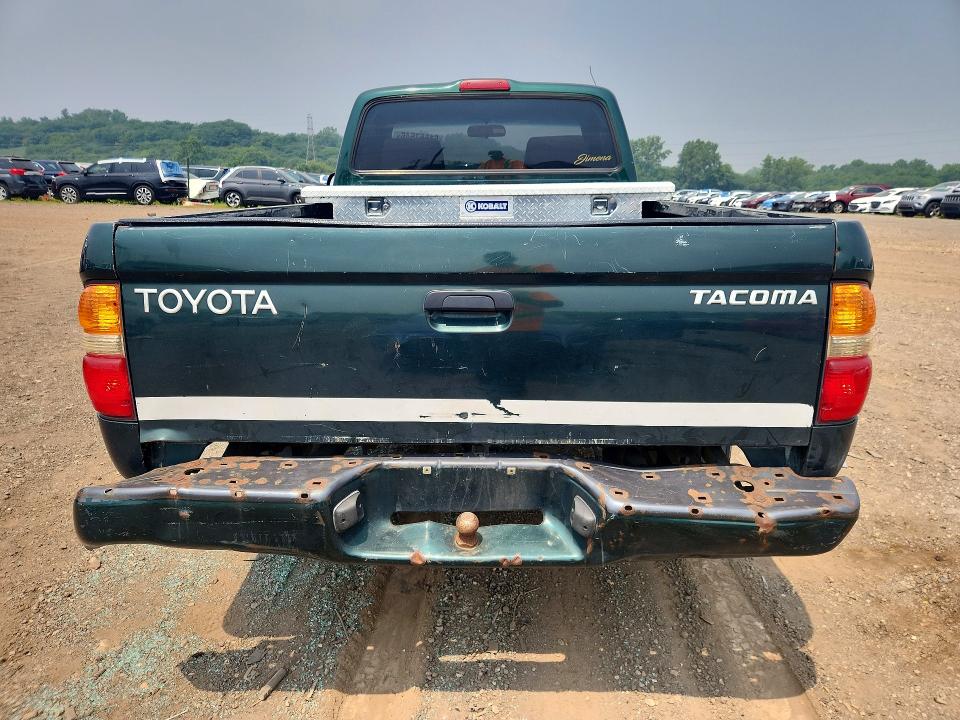 2001 Toyota Tacoma VIN 5TENL42N91Z879352 COPART salvage auction — FRONT END, Il - Certificate Of Title, sold $1,700 on 2026-07-22 (photo 6)