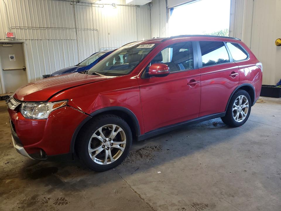 2015 Mitsubishi Outlander VIN JA4AD3A32FZ002754 COPART salvage auction — FRONT END, Mn - Cert Of Title-Salvage, sold $1,800 on 2026-07-09 (photo 1)