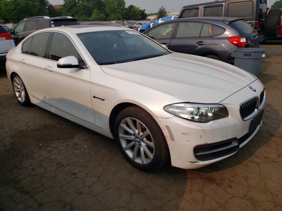 2014 BMW 5 series VIN WBA5B3C56ED533850 COPART salvage auction — FRONT END, CT - CERTIFICATE OF TITLE, sold $700 on 2026-07-28 (photo 4)