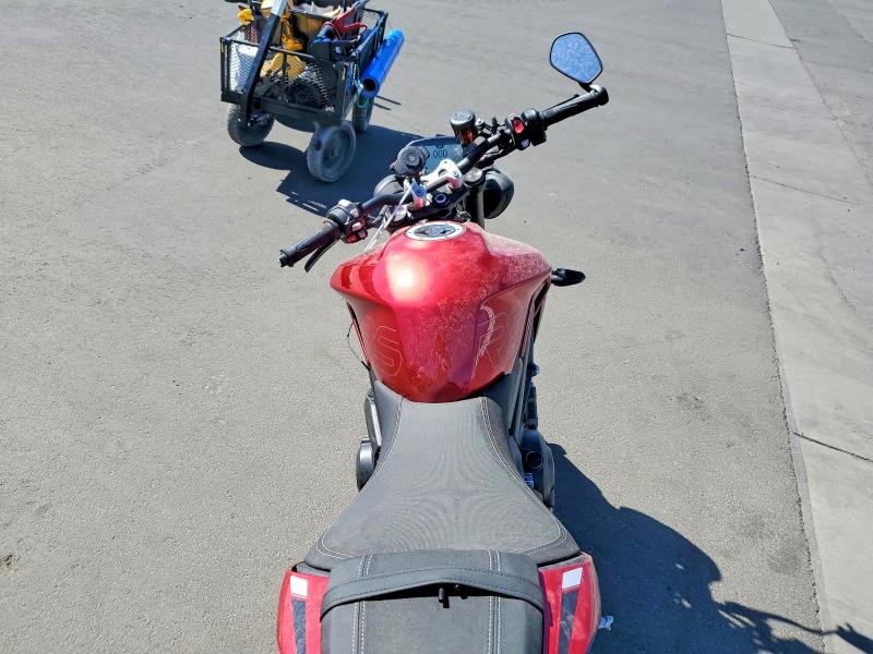 2025 Triumph motorcycle Street VIN SMTA614K3STCG2567 COPART salvage auction — SIDE, CA - SALVAGE CERTIFICATE, sold $100 on 2026-07-30 (photo 6)
