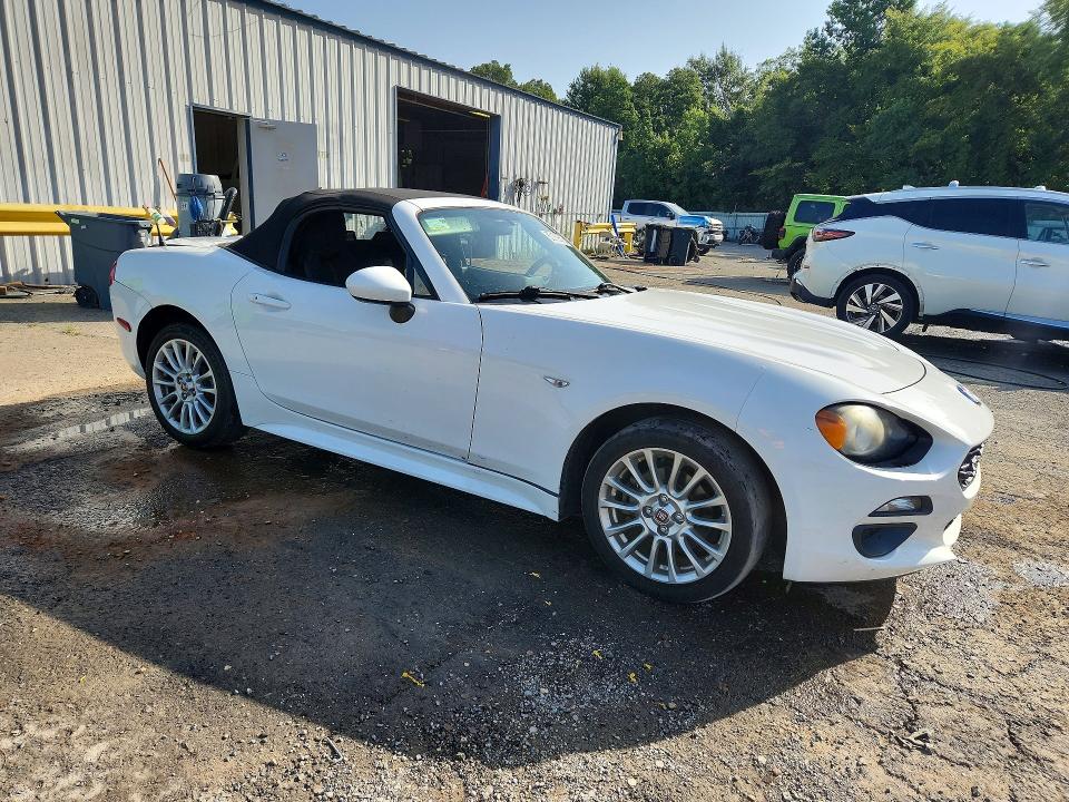 2018 Fiat 124 spider VIN JC1NFAEK9J0135755 COPART salvage auction — REAR END, La - Cert Of Title-Salvage, sold $175 on 2026-07-30 (photo 4)