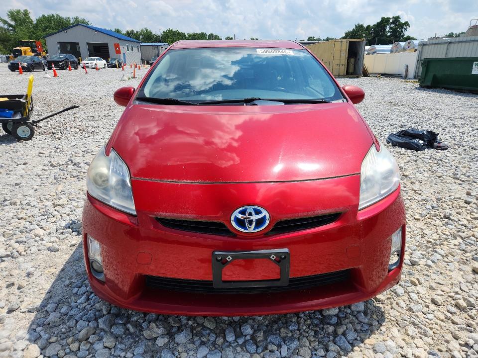 2011 Toyota Prius VIN JTDKN3DU2B1456779 COPART salvage auction — REAR END, OH - CERTIFICATE OF TITLE, sold $700 on 2026-07-24 (photo 5)