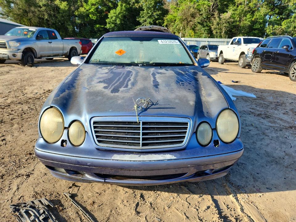 2001 Mercedes-benz Clk-class VIN WDBLK65G21T060473 COPART salvage auction — WATER/FLOOD, Fl - Certificate Of Title, sold $325 on 2026-07-17 (photo 5)