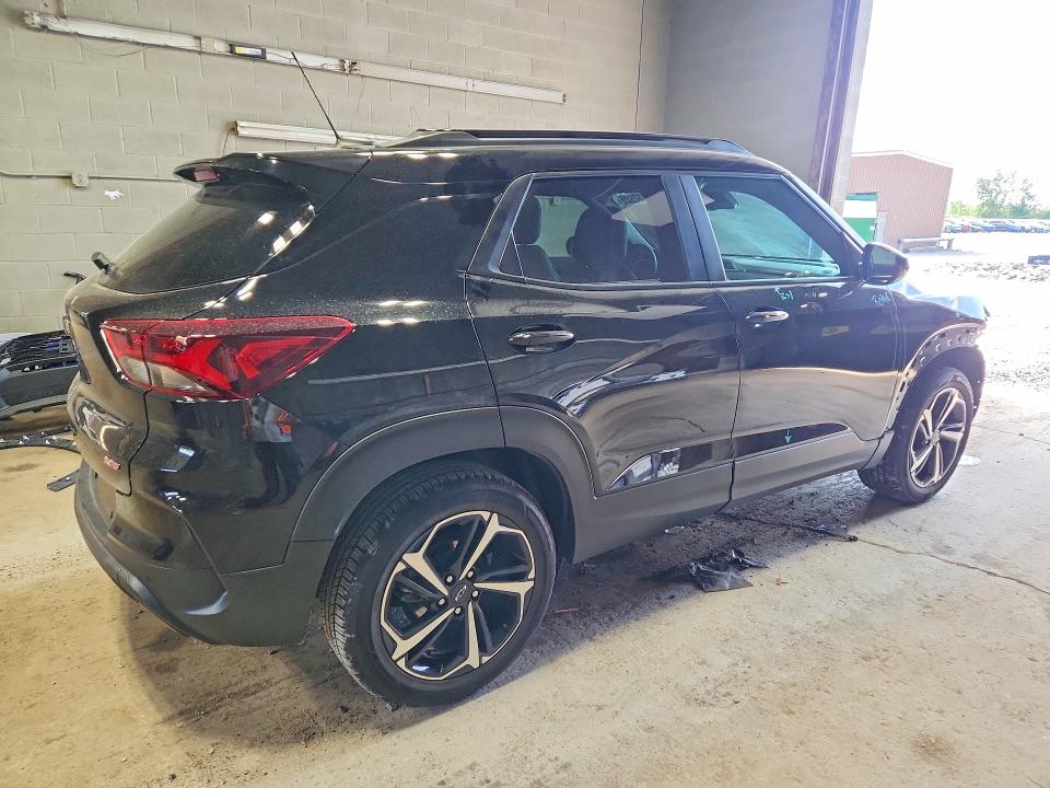 2021 Chevrolet Trailblazer VIN KL79MUSL0MB135237 COPART salvage auction — FRONT END, Ny - Mv-907A Salvage Certificate, sold $4,950 on 2026-07-27 (photo 3)