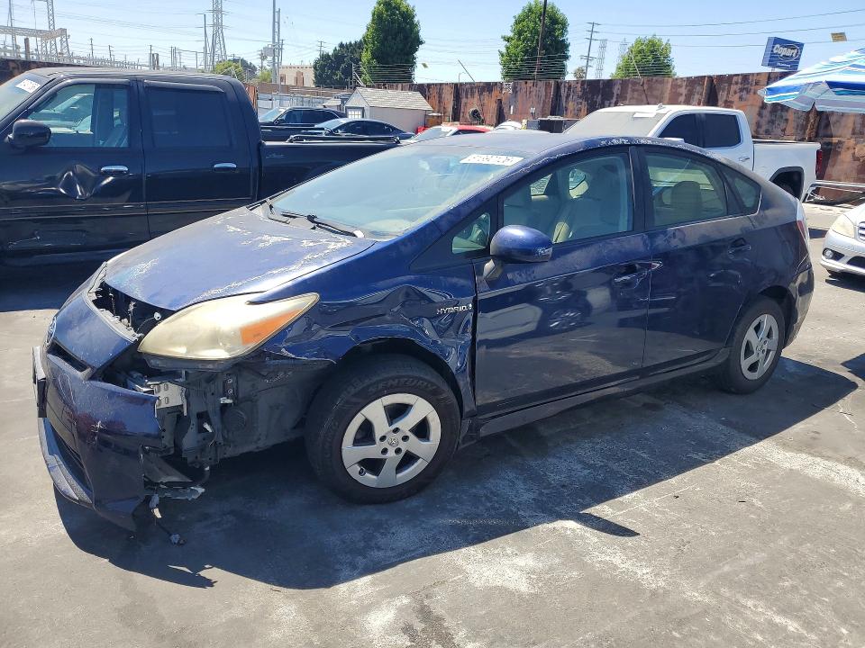 2012 Toyota Prius VIN JTDKN3DU6C1582452 COPART salvage auction — FRONT END, Ca - Salvage Certificate, sold $200 on 2026-07-24 (photo 1)