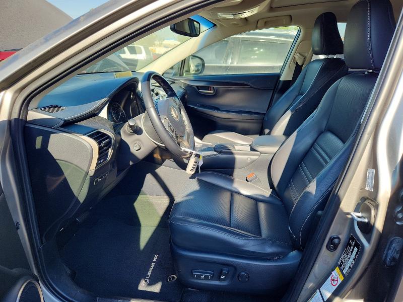 2016 Lexus Nx VIN JTJYARBZ1G2026795 COPART salvage auction — FRONT END, CA - SALVAGE CERTIFICATE, sold $200 on 2026-07-21 (photo 7)