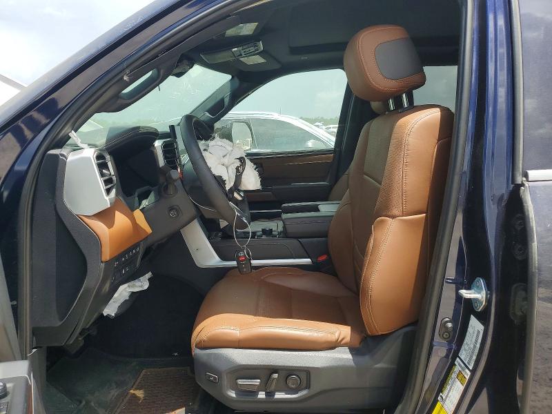 2024 Toyota Tundra VIN 5TFMA5DB9RX235654 COPART salvage auction — FRONT END, TX - CERTIFICATE OF TITLE, sold $27,500 on 2026-07-17 (photo 7)