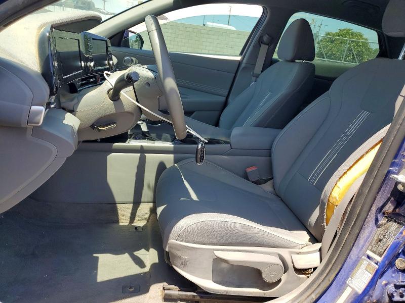 2022 Hyundai Elantra VIN 5NPLS4AGXNH059643 COPART salvage auction — SIDE, AZ - CERT OF TITLE - SALVAGE, sold $3,550 on 2026-07-27 (photo 7)