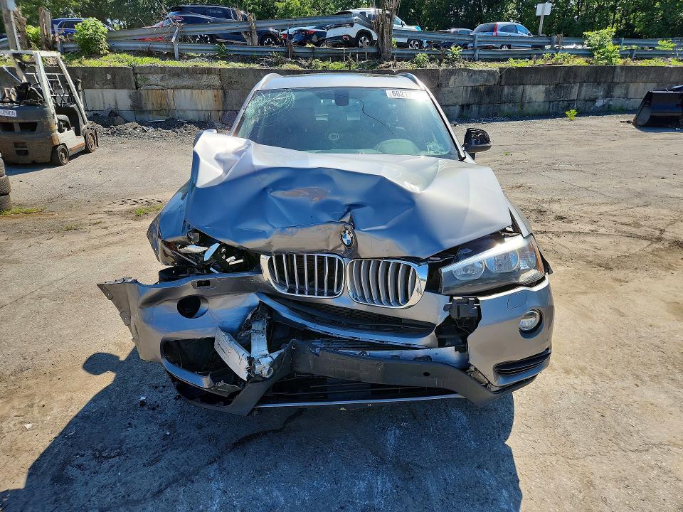 2015 BMW X3 VIN 5UXWX9C57F0D52195 COPART salvage auction — FRONT END, Ny - Mv-907A Salvage Certificate, sold $325 on 2026-07-23 (photo 5)
