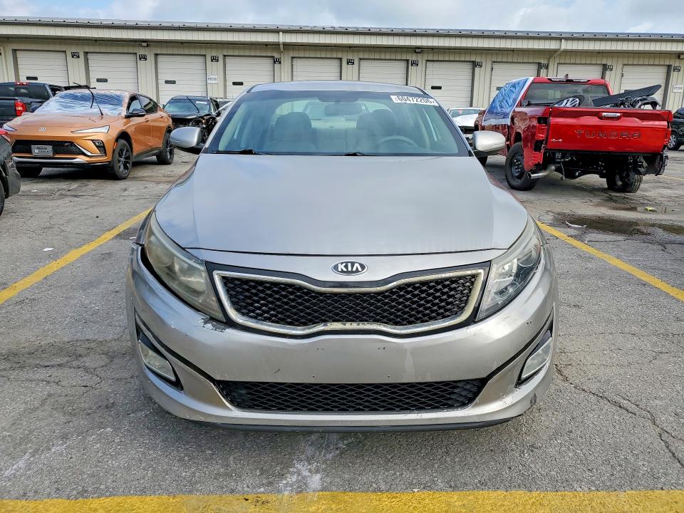 2015 Kia Optima VIN 5XXGM4A71FG473404 COPART salvage auction — FRONT END, In - Cert Of Title - Rebuilt Vehicl, sold $375 on 2026-07-13 (photo 5)