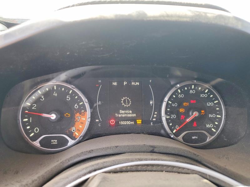 2016 Jeep Renegade VIN ZACCJBBT6GPD60715 COPART salvage auction — FRONT END, Ca - Salvage Certificate, sold $1,650 on 2026-07-09 (photo 9)
