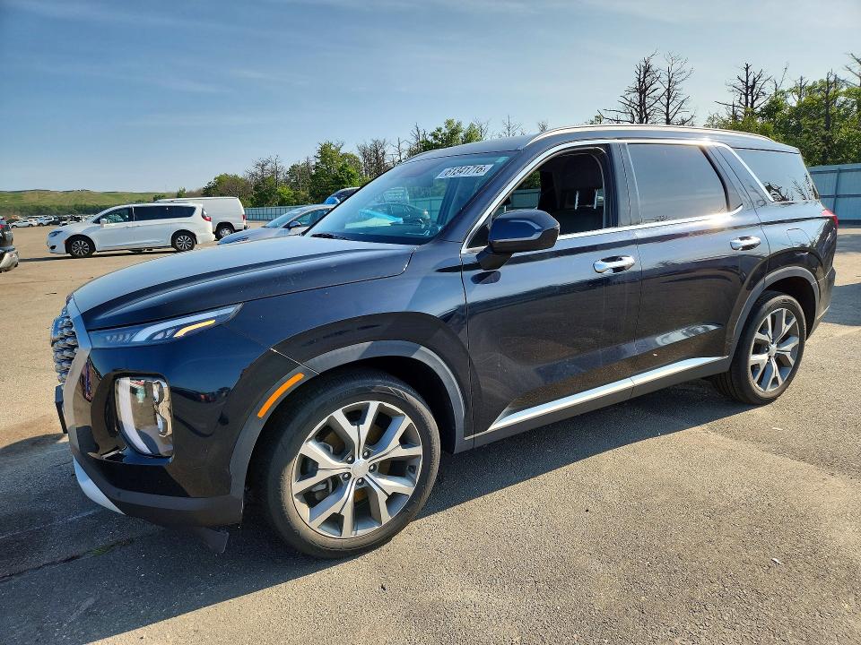 2022 Hyundai Palisade VIN KM8R4DHE1NU341518 COPART salvage auction — SIDE, NY - MV-907A SALVAGE CERTIFICATE, sold $9,600 on 2026-07-27 (photo 1)
