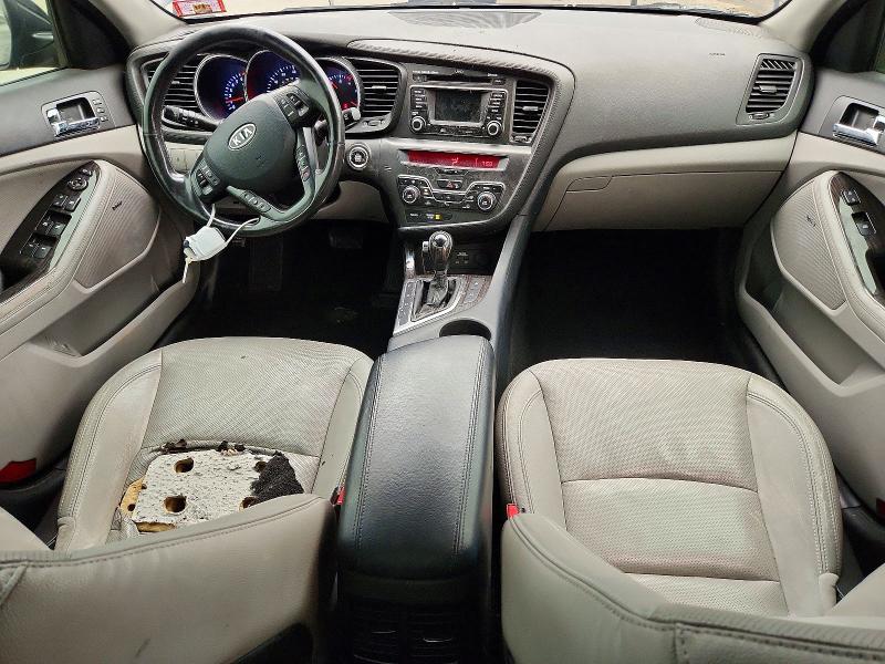 2012 Kia Optima VIN 5XXGN4A71CG006279 COPART salvage auction — FRONT END, Ny - Mv-907A Salvage Certificate, sold $325 on 2026-07-28 (photo 8)