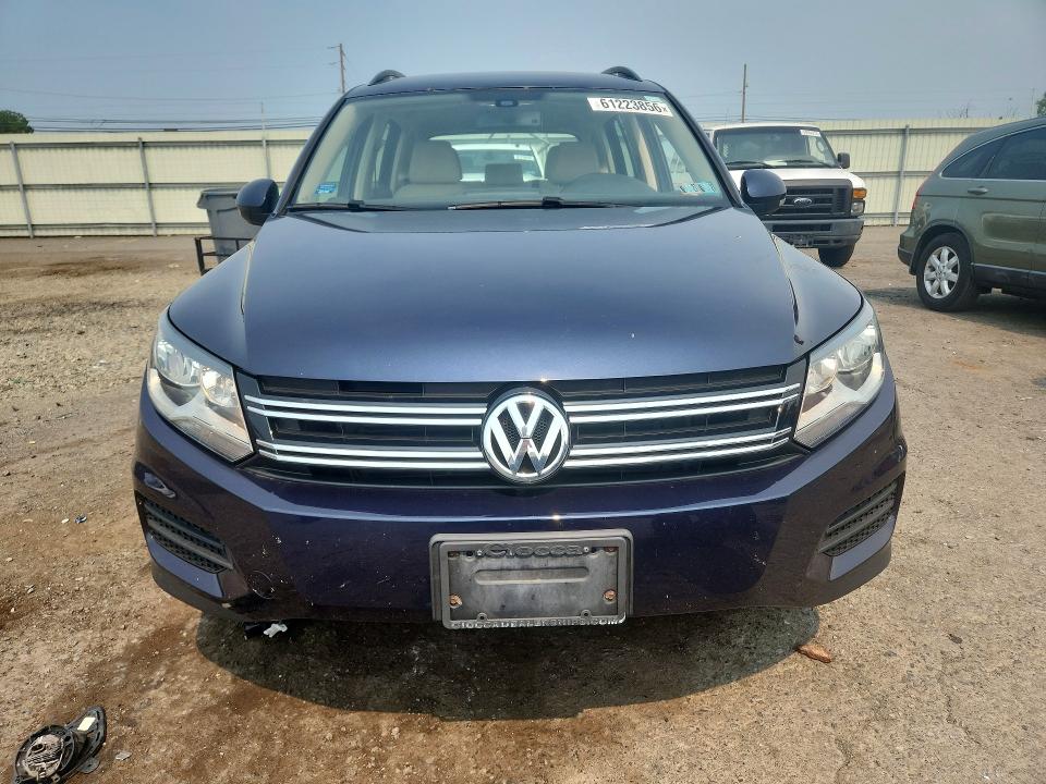 2016 Volkswagen Tiguan VIN WVGBV7AXXGW593335 COPART salvage auction — SIDE, Pa - Certificate Of Salvage, sold $1,850 on 2026-07-28 (photo 5)