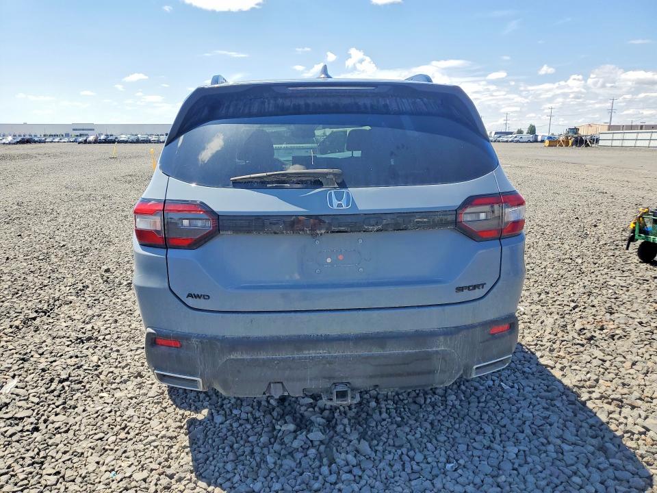 2025 Honda Pilot VIN 5FNYG1H35SB036936 COPART salvage auction — FRONT END, Wa - Bill Of Sale, sold $60 on 2026-07-29 (photo 6)