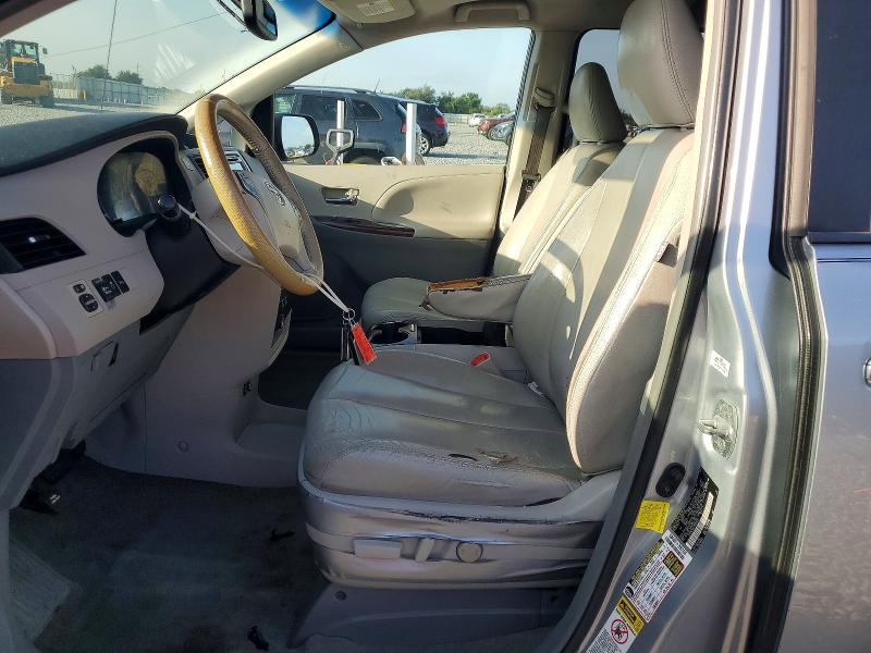 2012 Toyota Sienna VIN 5TDYK3DC1CS239822 COPART salvage auction — REAR END, Fl - Cert Of Title Slvg Rebuildable, sold $1,700 on 2026-07-17 (photo 7)