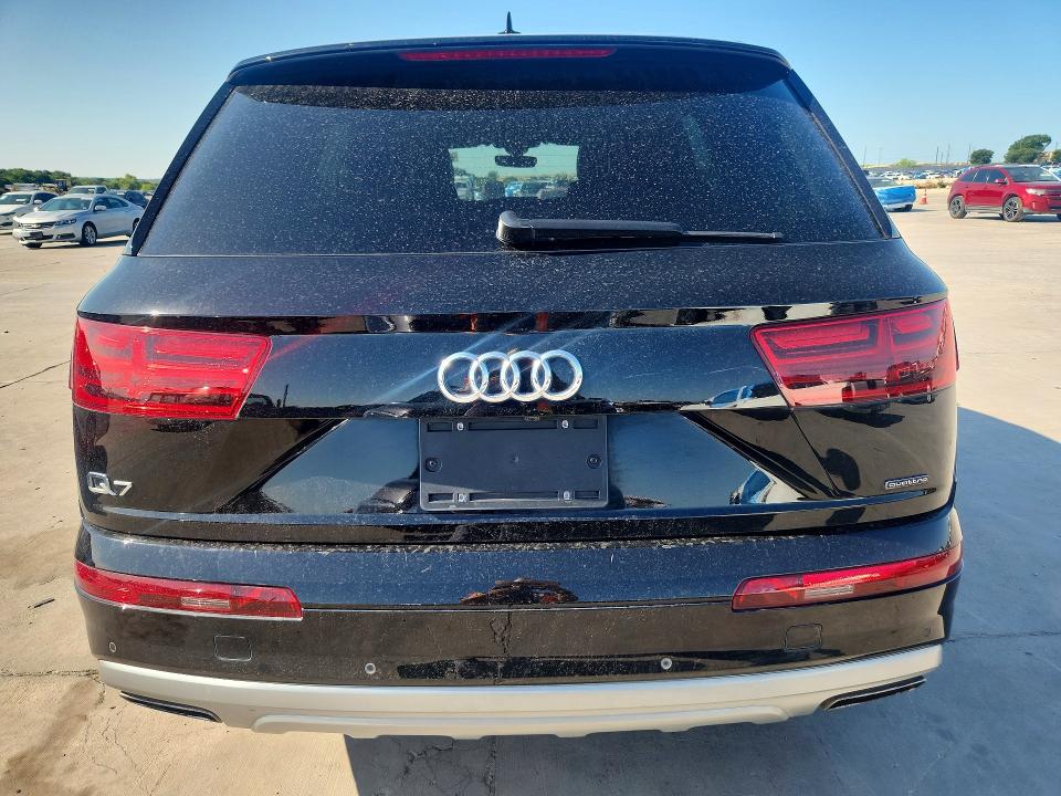 2018 Audi Q7 VIN WA1LHAF74JD014777 COPART salvage auction — FRONT END, Tx - Certificate Of Title (P), sold $6,900 on 2026-07-23 (photo 6)